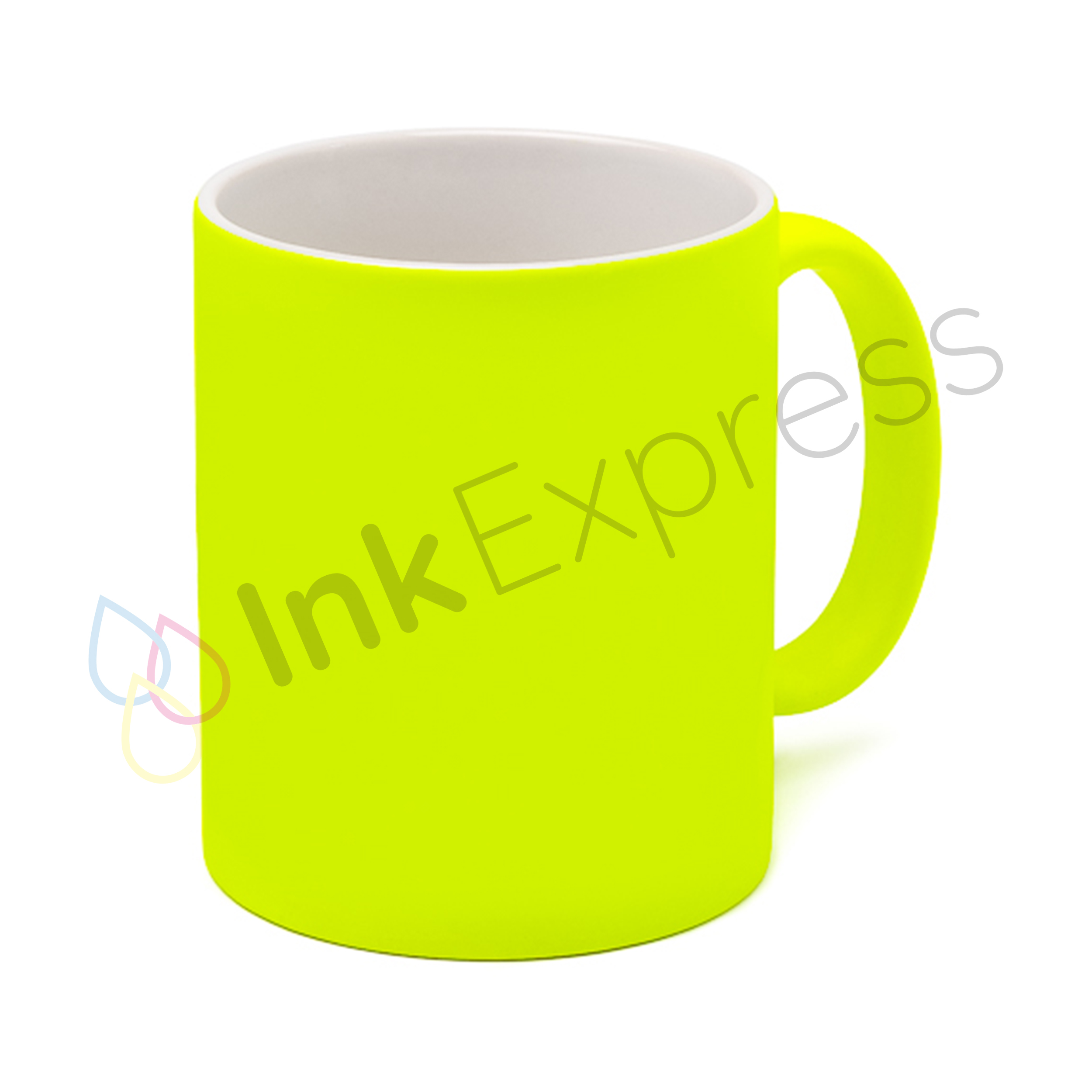 11 oz Two Tone Colored Mug - Yellow – Blank Sublimation Mugs