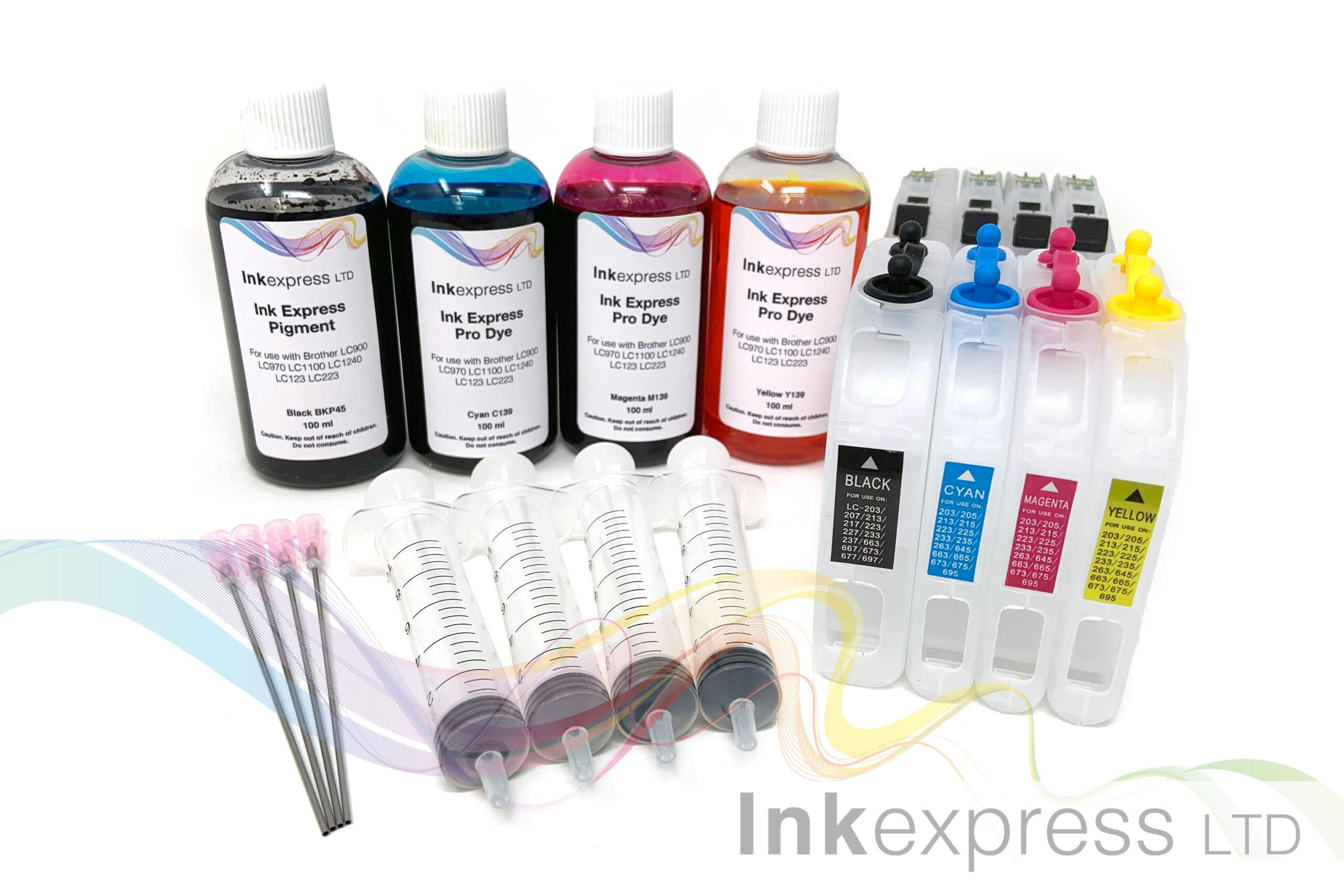 Compatible Brother LC223 Refillable Ink 