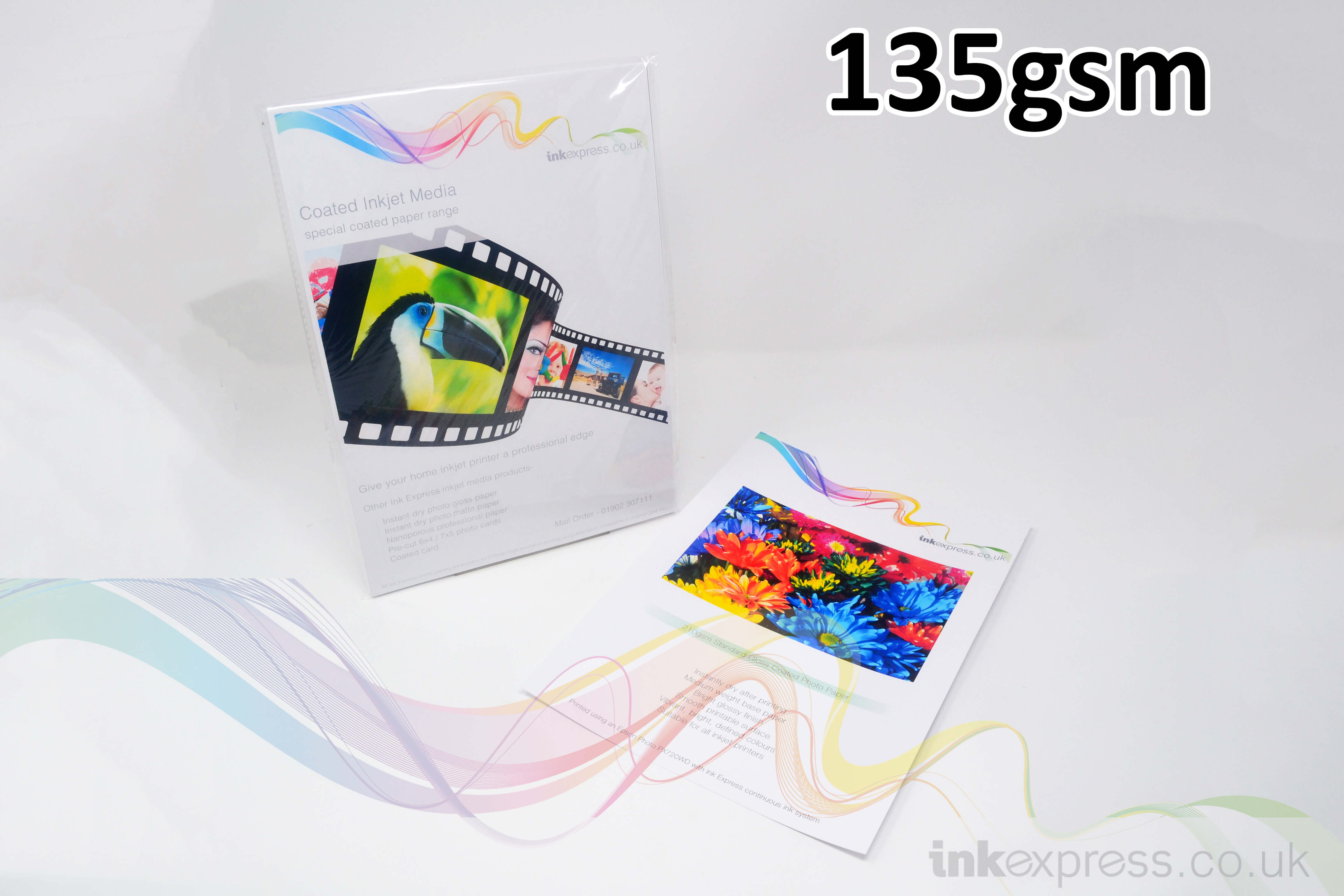 Ink Express A4 135gsm Standard Gloss Photo Paper Ink Express