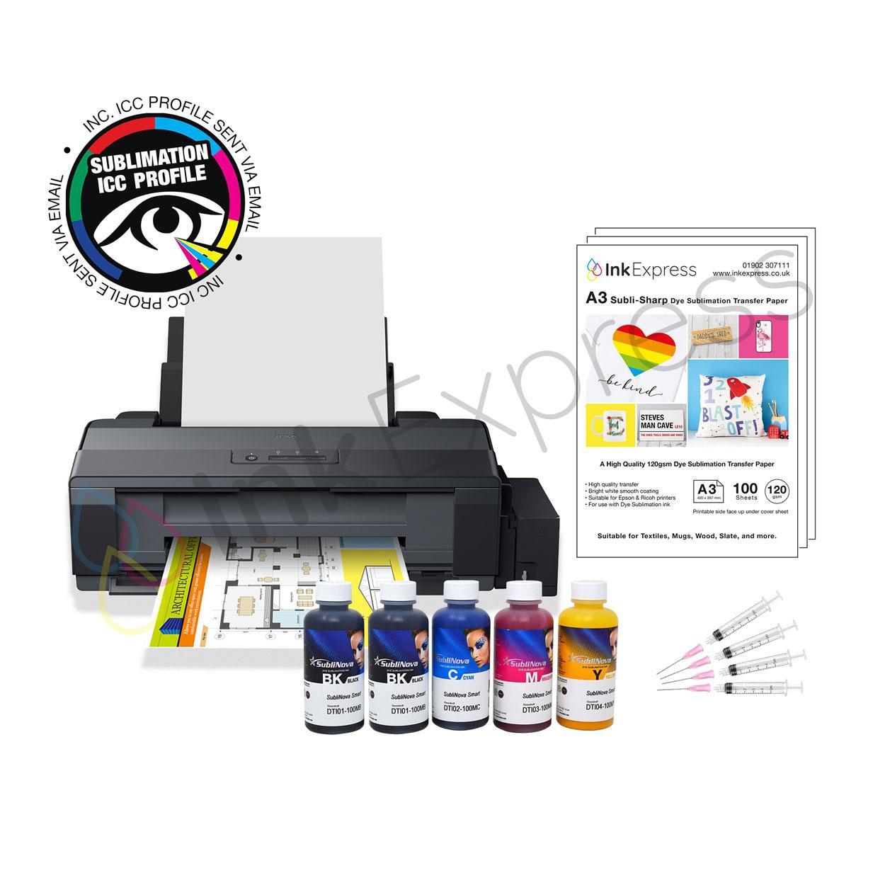 How to Setup your Epson Ecotank Printer with Inktec Sublimation Ink 