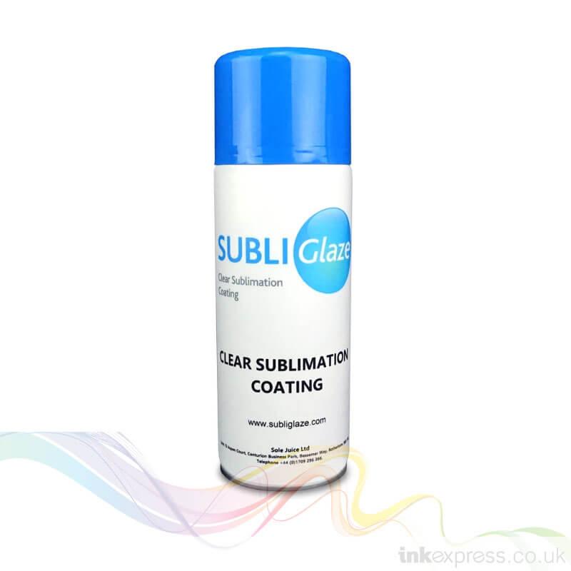 Subli Glaze Sublimation Coating Spray Clear 400ml Ink Express