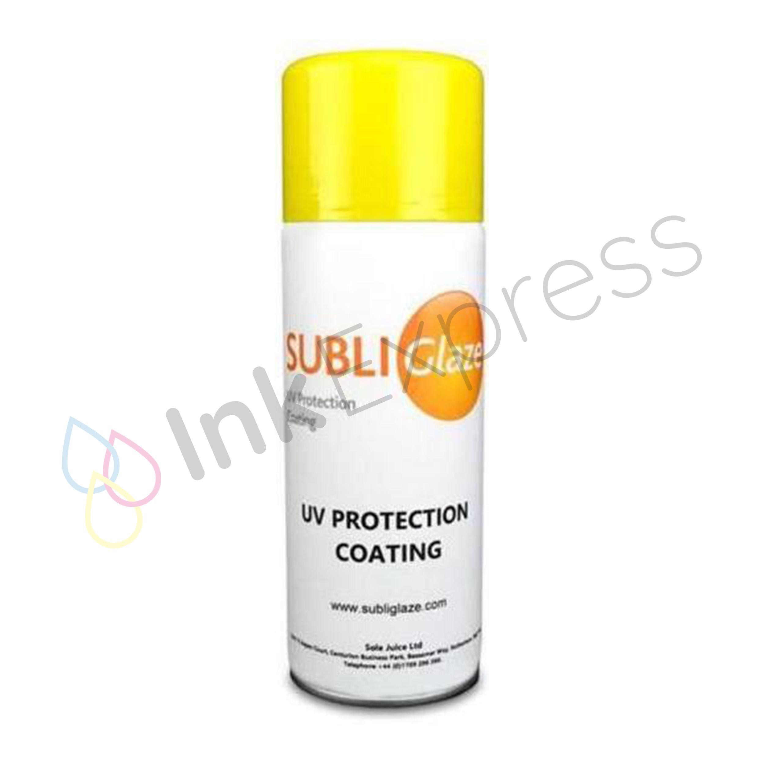 Subli Glaze Sublimation Coating Spray Twin Pack – Clear & White Base Coat  400ml