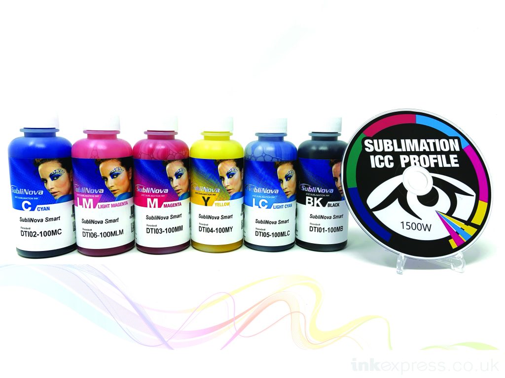 Inktec Sublimation Ink for Stylus Photo 1500W inc ICC Profile Ink Express