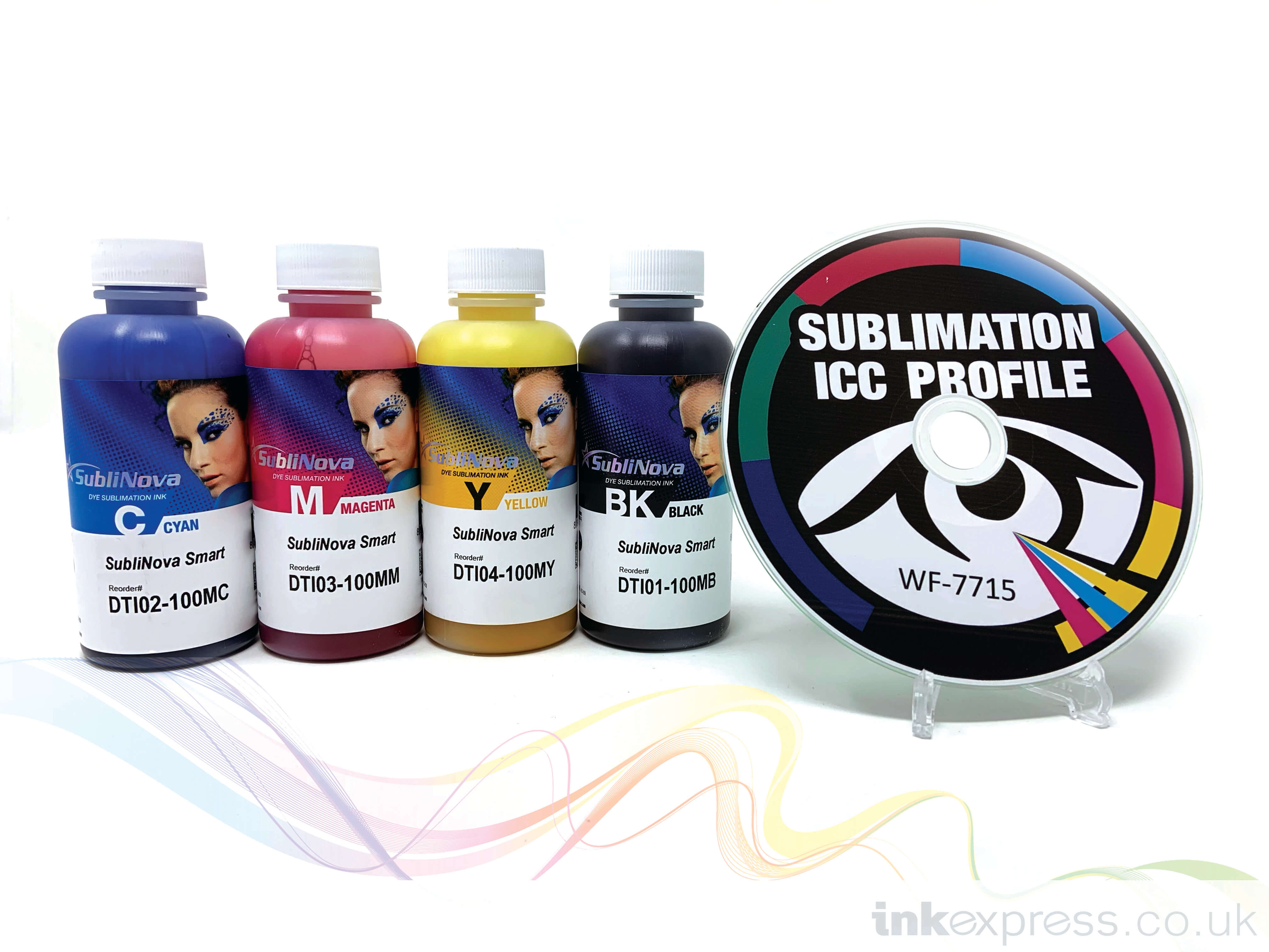Inktec Sublimation Ink for WF-7715DWF 