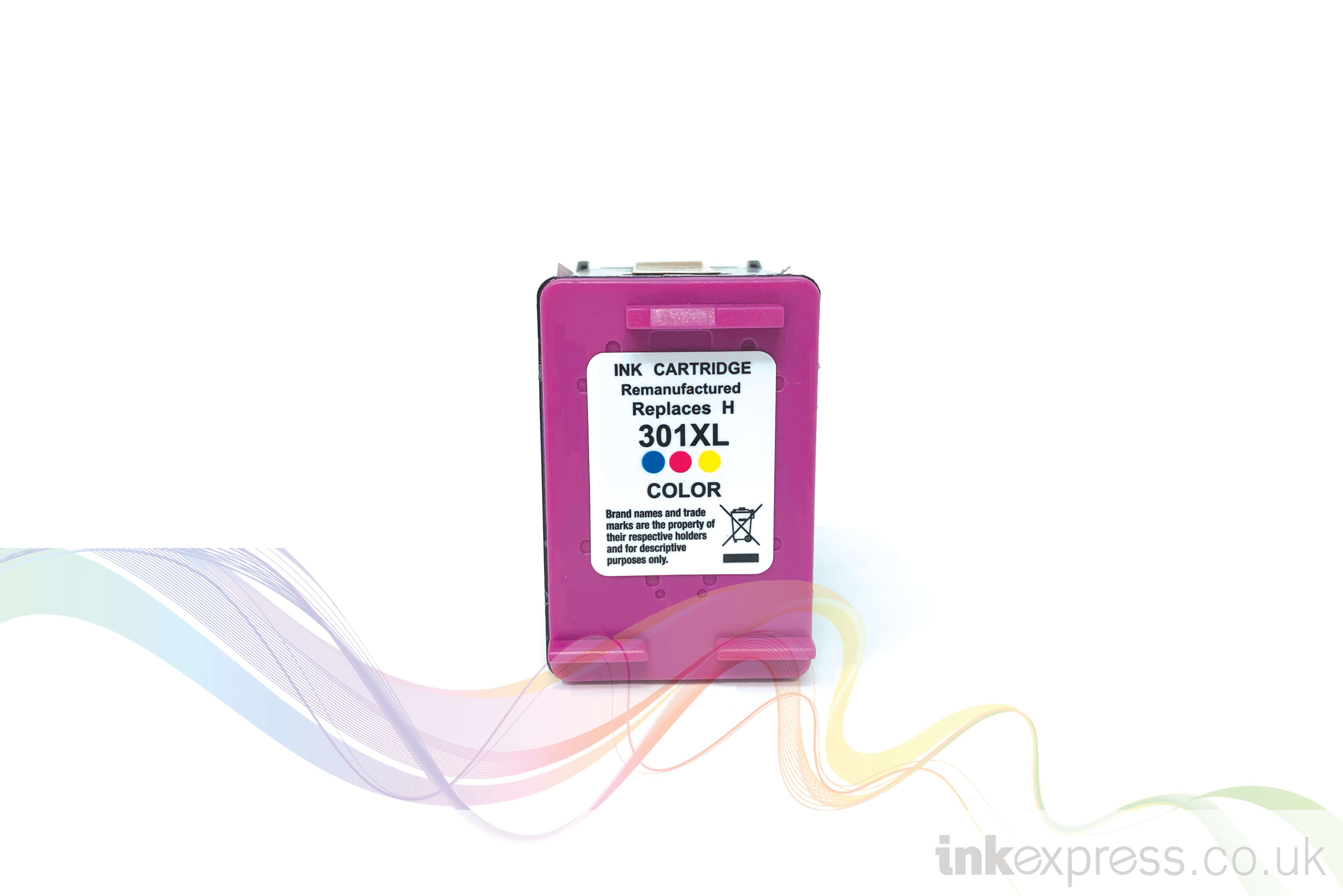 Remanufactured HP 301XL Colour Ink Cartridge Ink Express