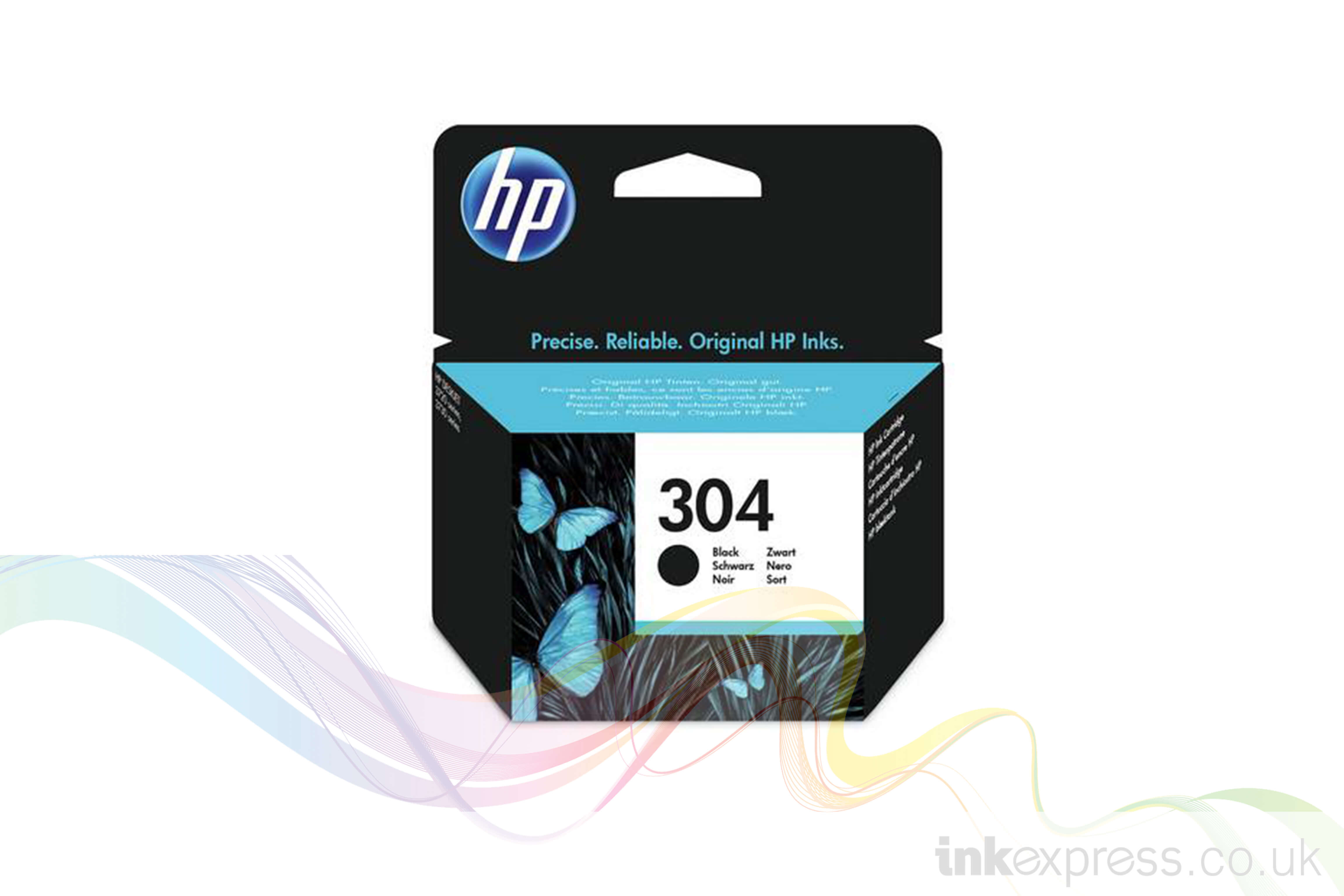 HP 304 Original Black Ink Cartridge Ink Express