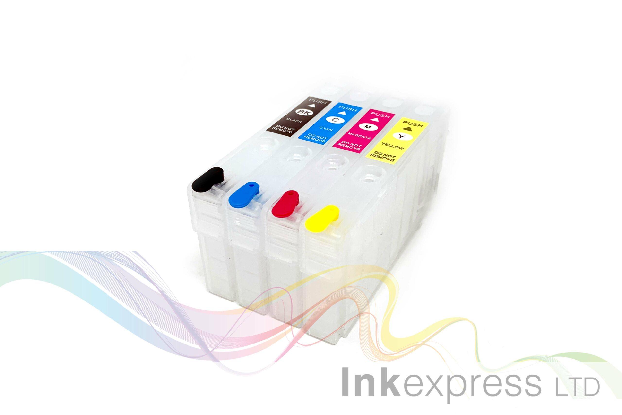 Compatible Epson 405 Refillable Ink Cartridge Set (Empty) ARC Ink