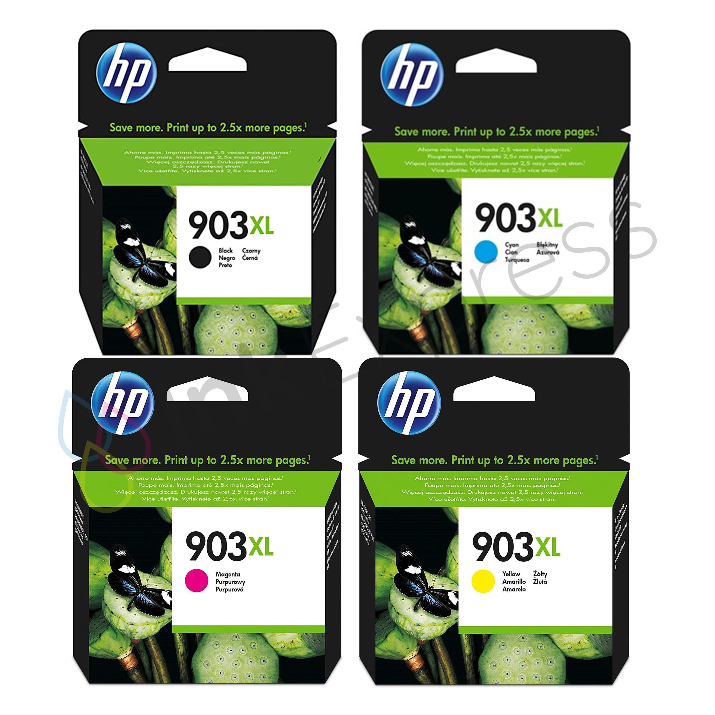 HP 903XL 4 Colour High Capacity Ink Cartridge Multipack