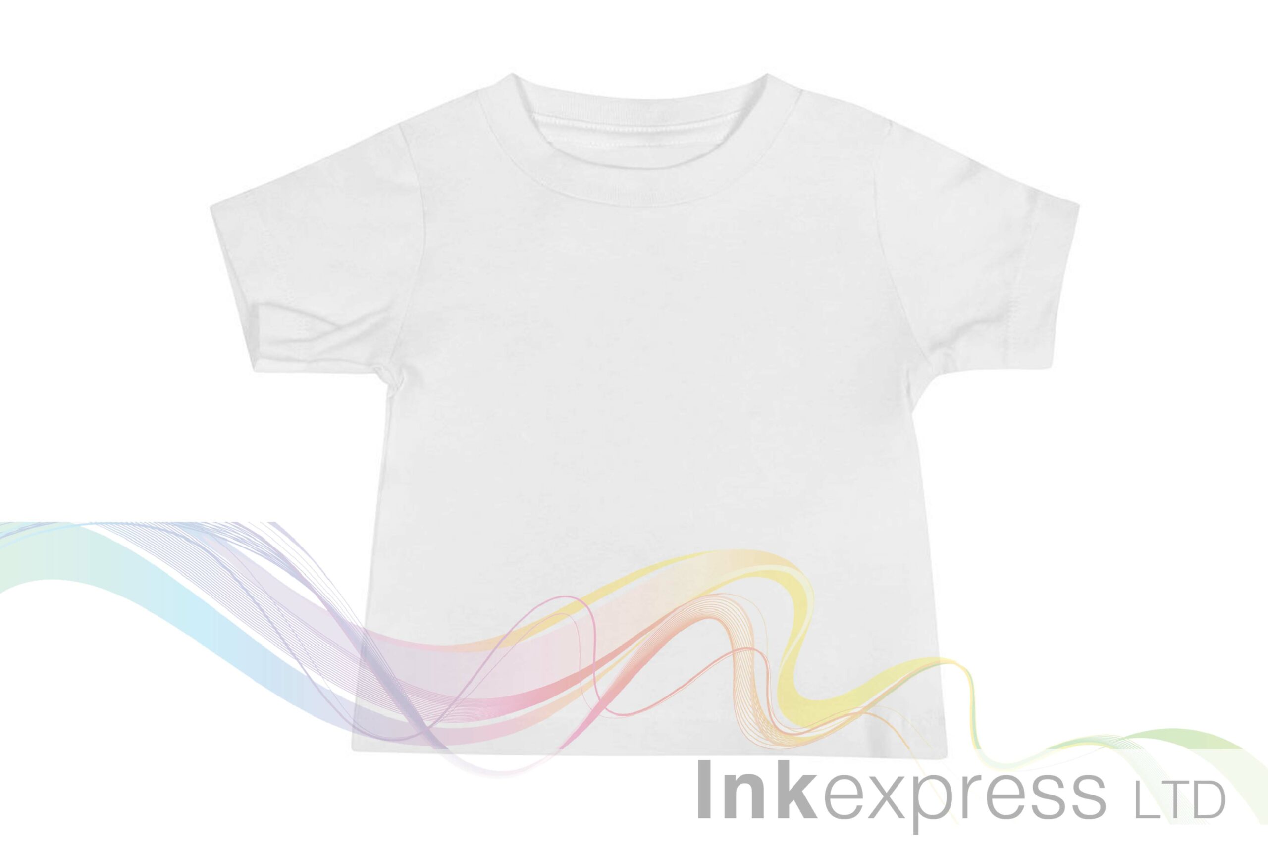 patron Canada forberede Sublimation 100% Polyester White Baby T-Shirt | Ink Express