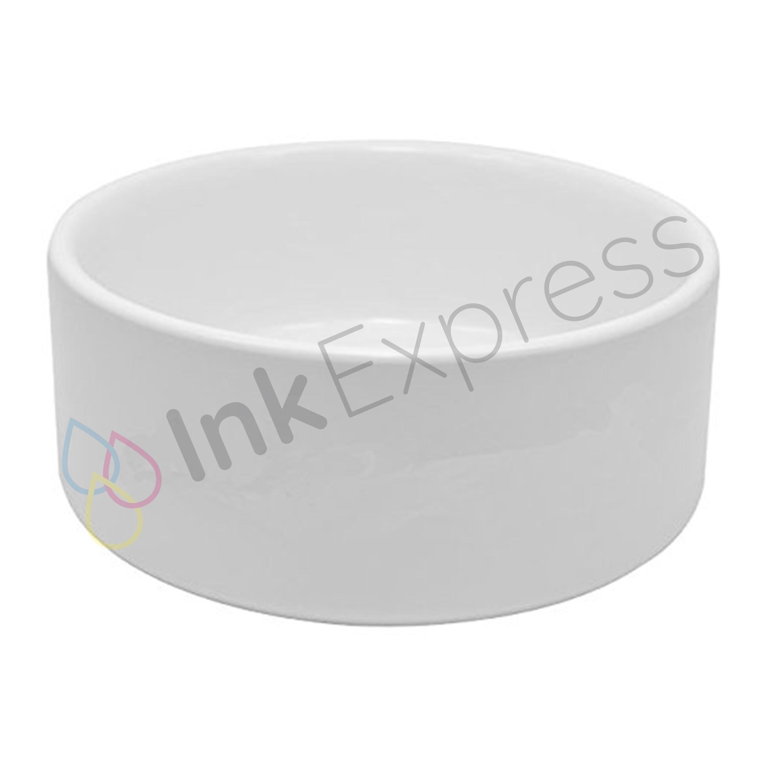 Plain white hotsell ceramic dog bowls