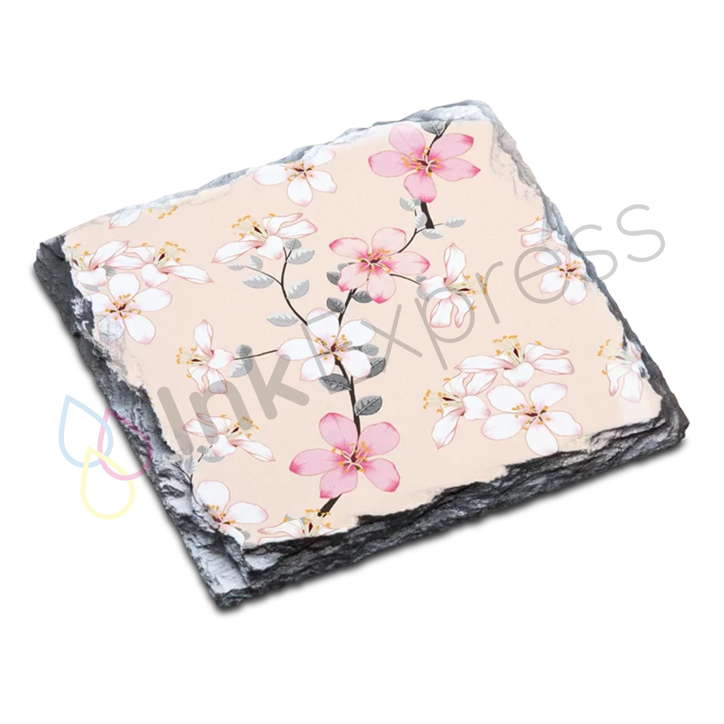 CDS Sublimation Blanks  4pk Blank Rock Slate Coasters