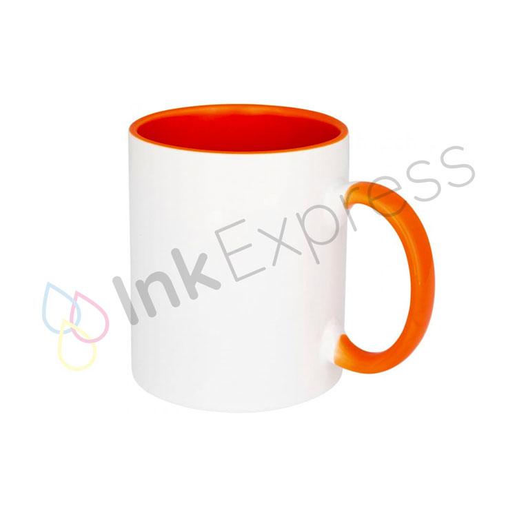 Sublimation Mug 11oz Coloured Inner and Handle AAA Grade Large