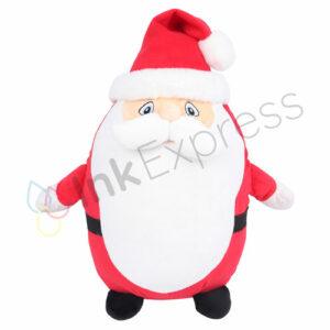 Sublimation Mumbles Zippie Father Christmas plush toy, perfect for creating personalised Christmas gifts. This charming teddy is part of our Christmas sublimation blanks collection, ideal for adding a festive touch to your Christmas celebrations and making memorable keepsakes.
