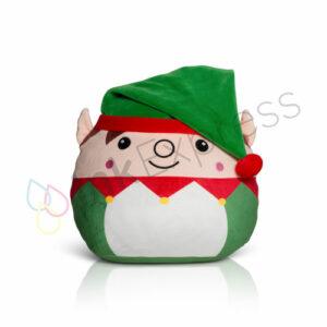 Soft and cuddly sublimation Mumbles Squidgy Elf, perfect for creating customised Christmas gifts. Part of our Christmas sublimation blanks range, this adorable elf toy offers a unique option for personalised festive designs and creative Christmas projects.