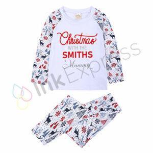 Adorable sublimation reindeer women's sublimation Christmas pyjamas from our family Christmas pyjama set, perfect for creating personalised designs. Part of our Christmas sublimation blanks collection, these pyjamas are top choice for festive-themed sublimation Christmas pyjamas.