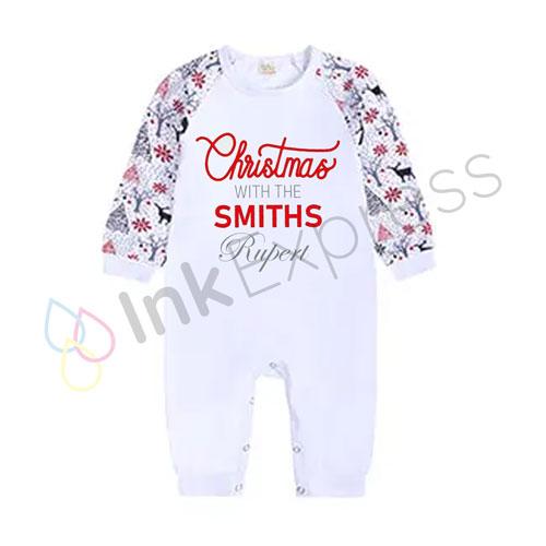 Baby reindeer pajamas hotsell