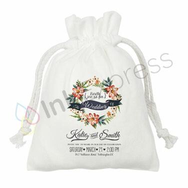 100% polyester drawstring gift bag, part of our sublimation Christmas blanks collection. Perfect for custom festive designs and holiday gifts, these durable sublimation Christmas bags are ideal for creating personalised seasonal gifts.
